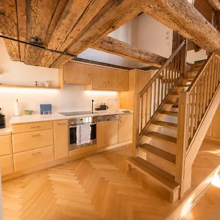 Historic Penthouse Loft With Fortress View Зальцбург